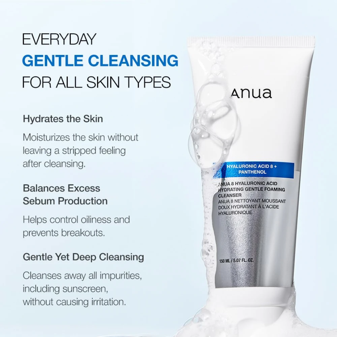 8 Hyaluronic Acid Hydrating Gentle Foaming Cleanser