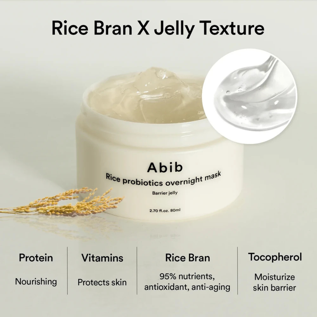 Rice Probiotics Overnight Mask Barrier Jelly