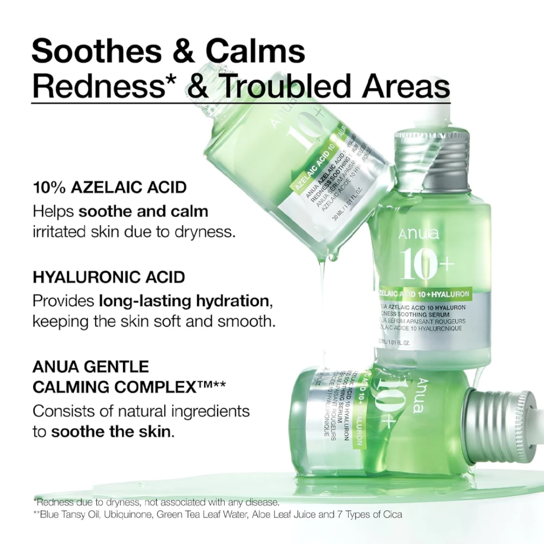 Azelaic Acid 10 Hyaluron Redness Soothing Serum