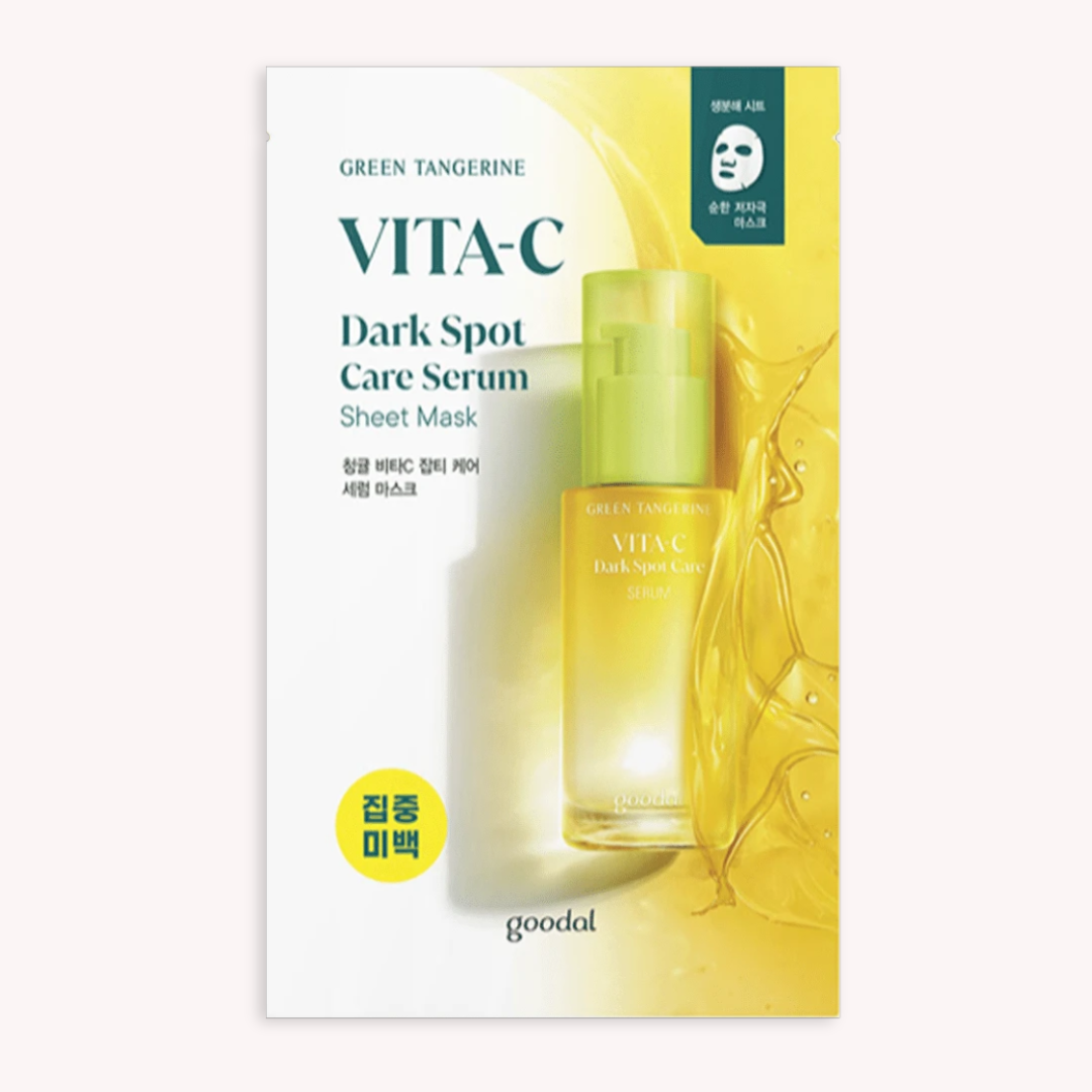 Green Tangerine Vita C Dark Spot Serum Sheet Mask