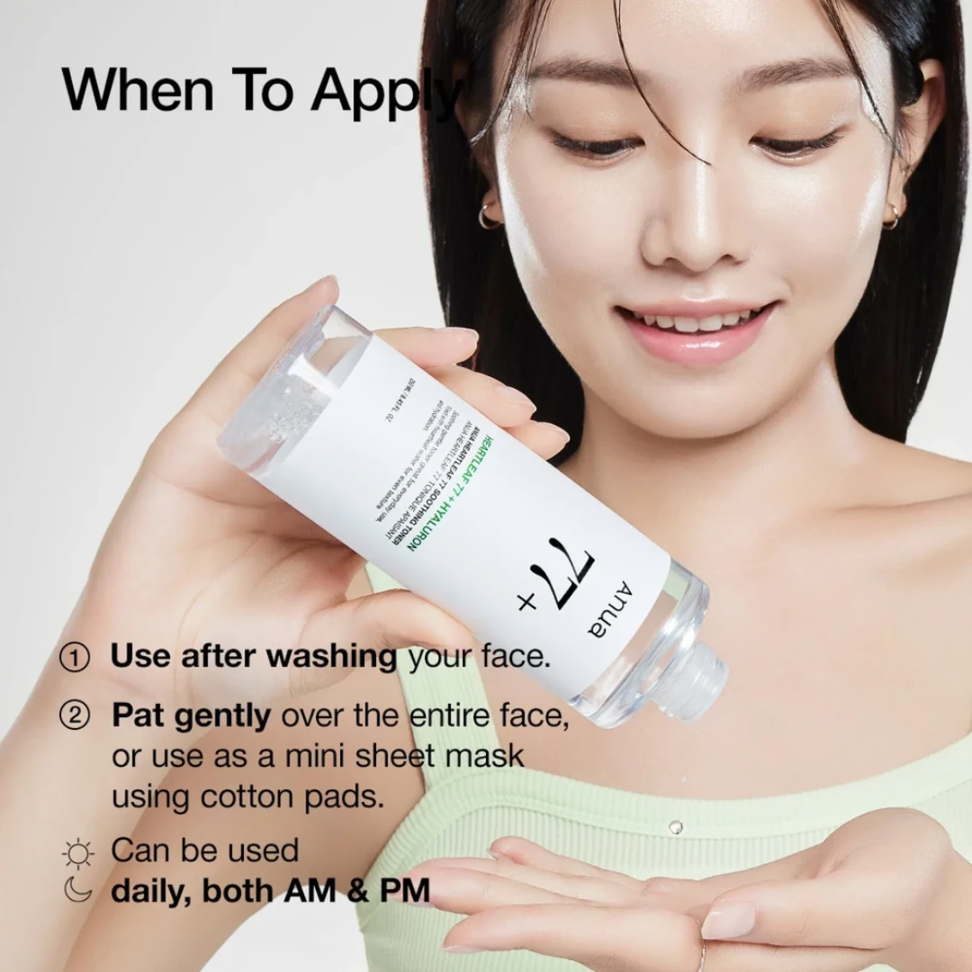 Heartleaf 77+ Soothing Toner