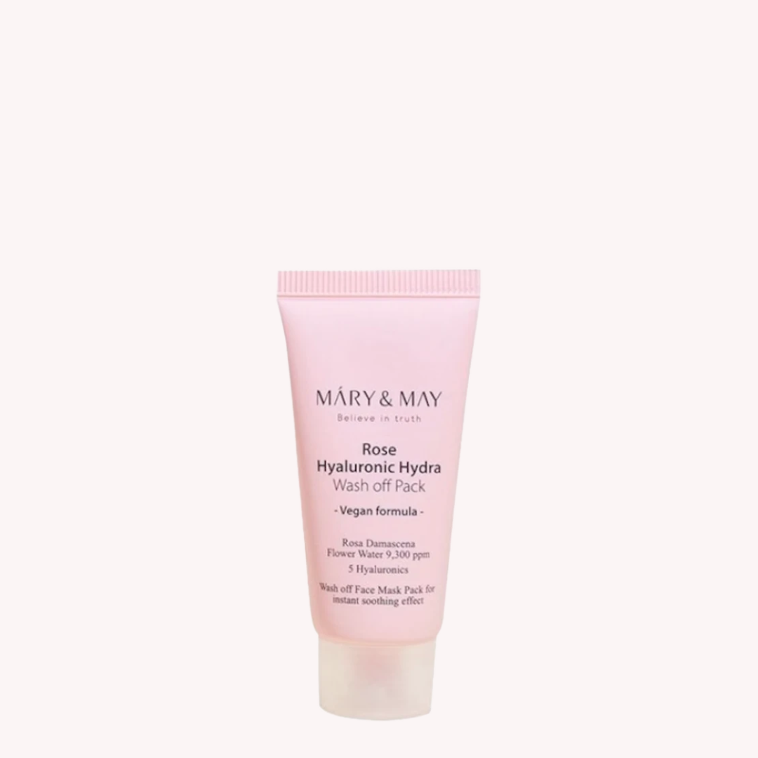Rose Hyaluronic Hydra Wash Off Pack