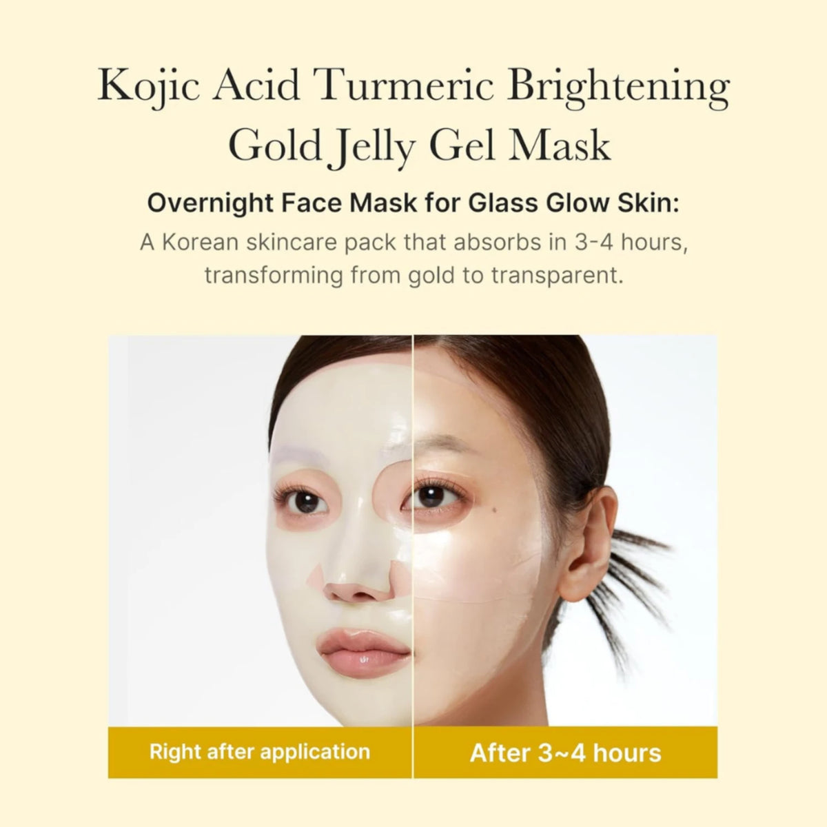 Kojic Acid Turmeric Brightening Gel Mask