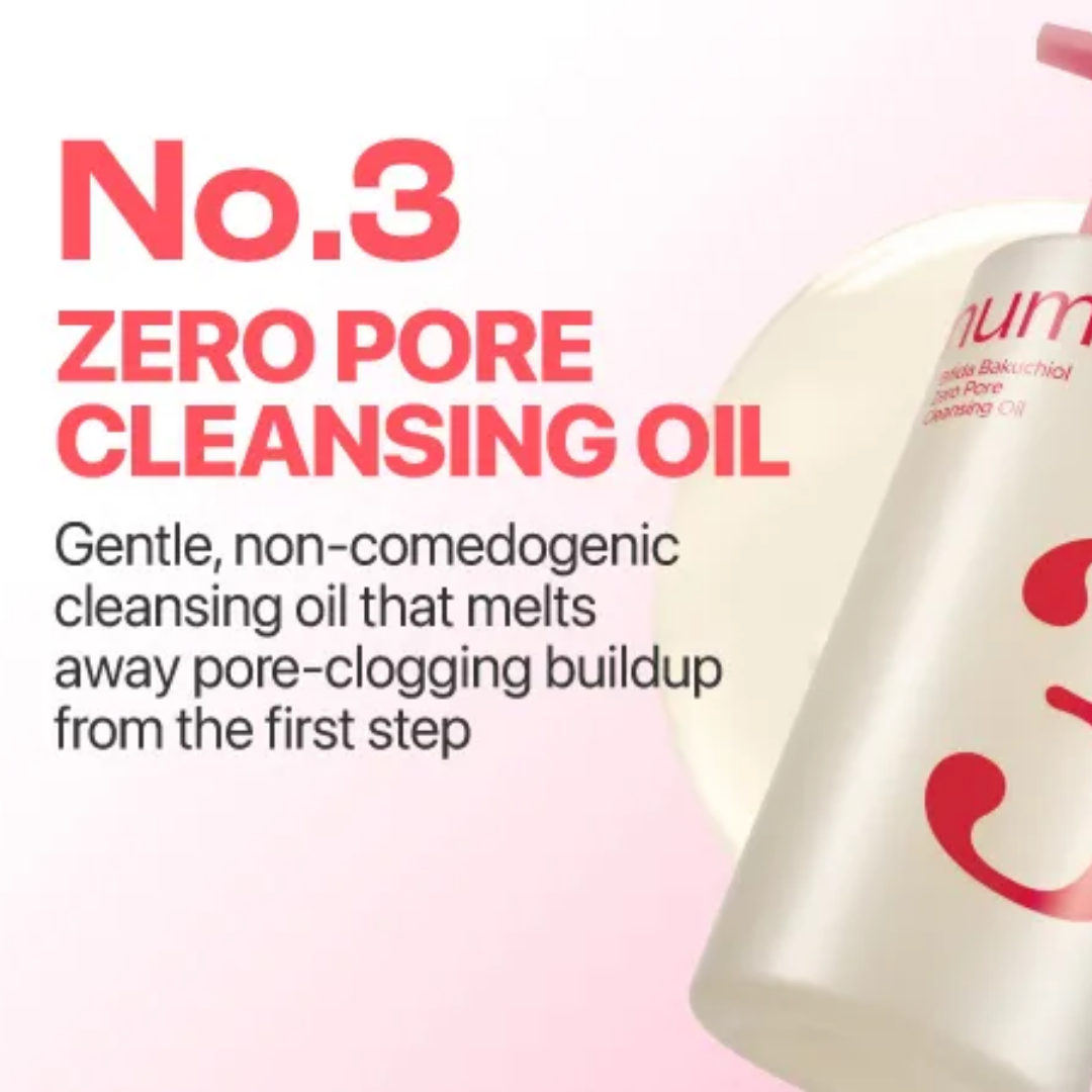 No. 3 Bifida Bakuchiol Zero Pore Cleansing Oil