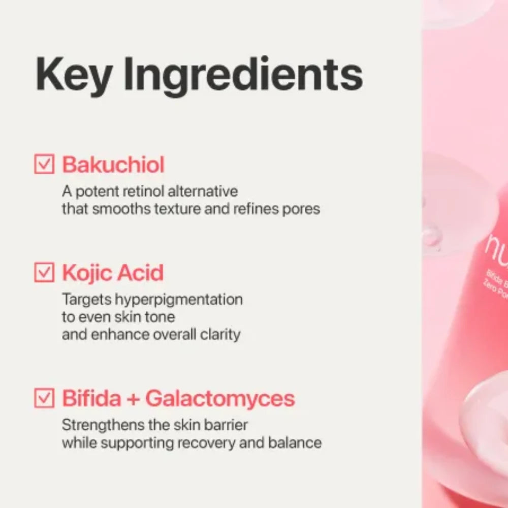 No. 3 Bifida Bakuchiol Zero Pore Serum