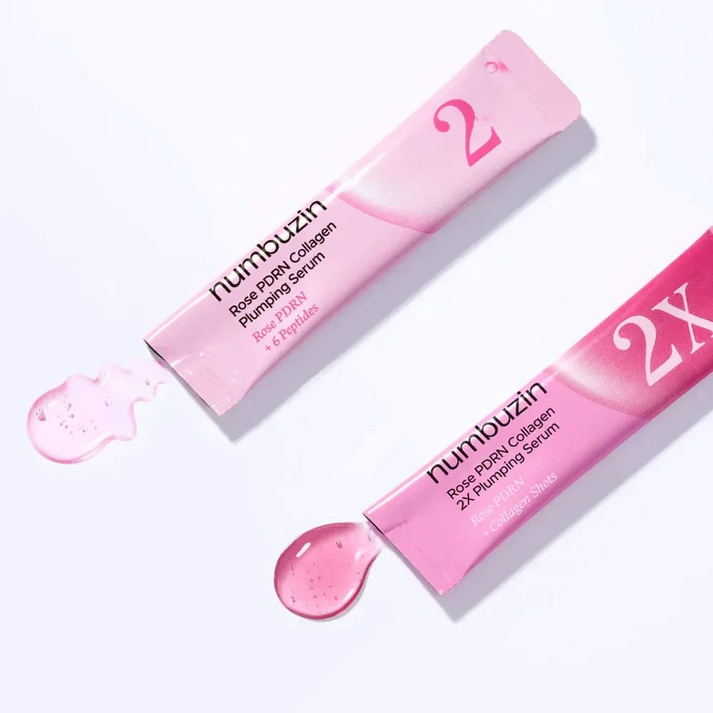 No. 2 Rose PDRN Collagen Plumping Serum Duo