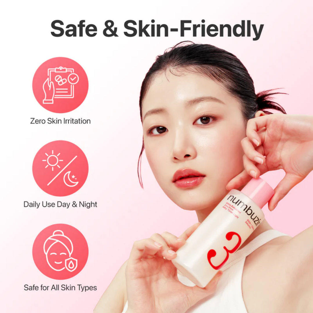 No. 3 Bifida Bakuchiol 50 Zero Pore Milky Toner