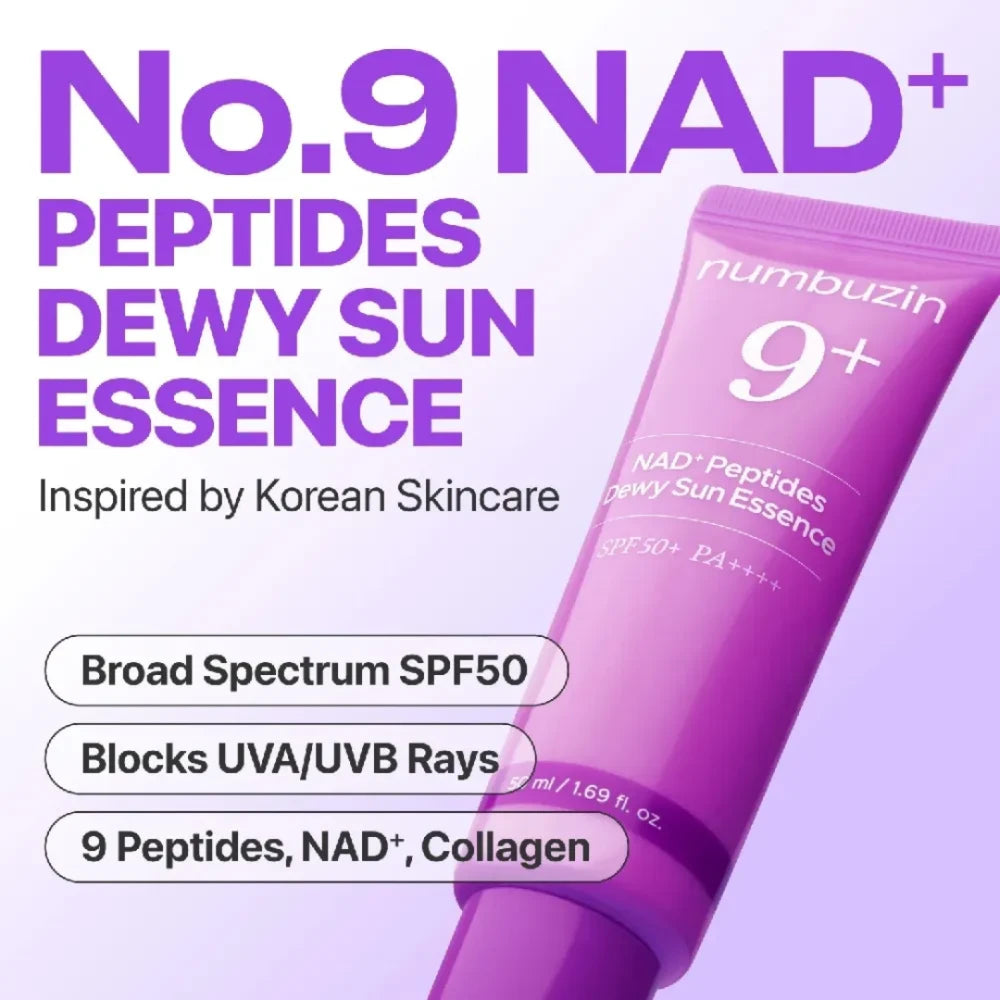 No. 9 NAD+ 9 Peptide Dewy Sun Essence