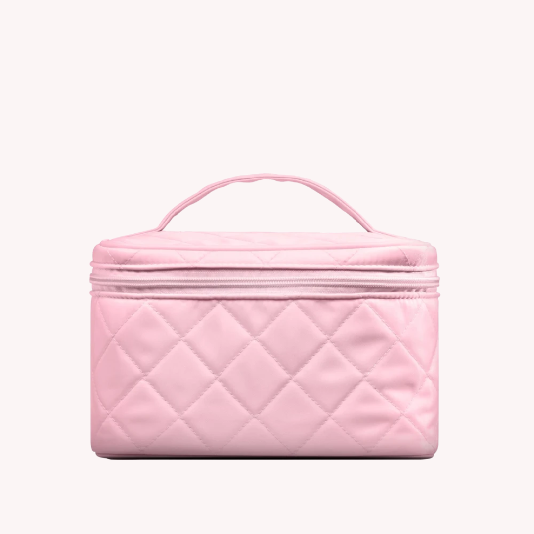 Beautyboks i quiltet nylon