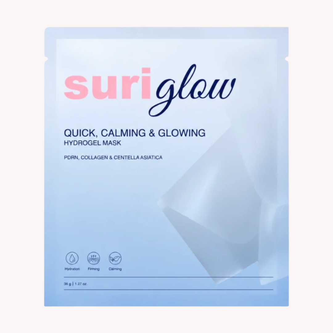 Quick Calming and Glowing Hydrogel Mask
