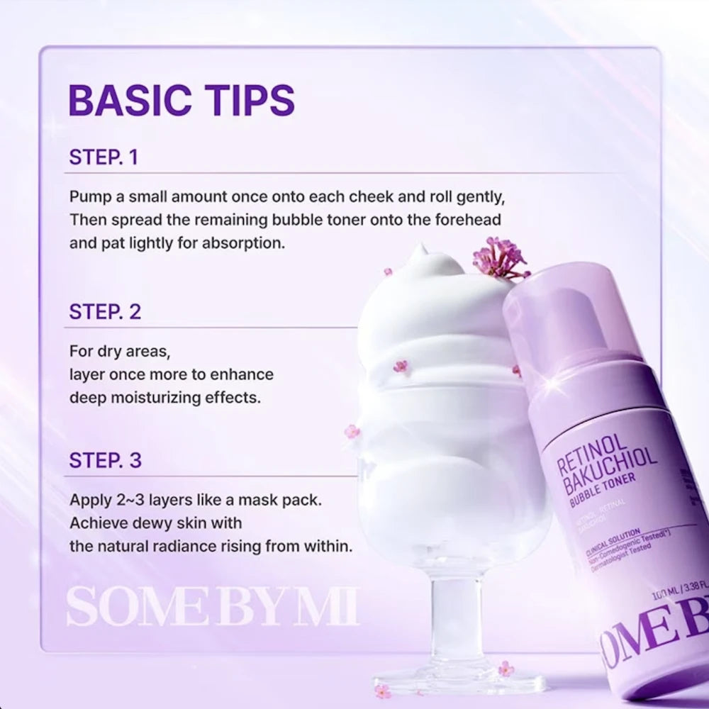 Retinol Bakuchiol Bubble Toner
