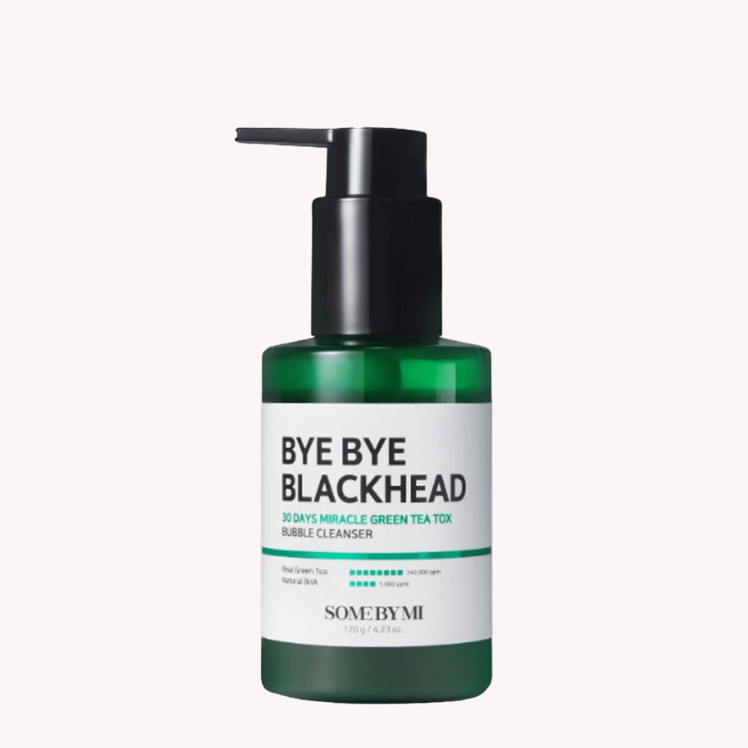 Some By Mi Bye Bye Blackhead 30 Days Miracle Green Tea Tox Bubble Cleanser