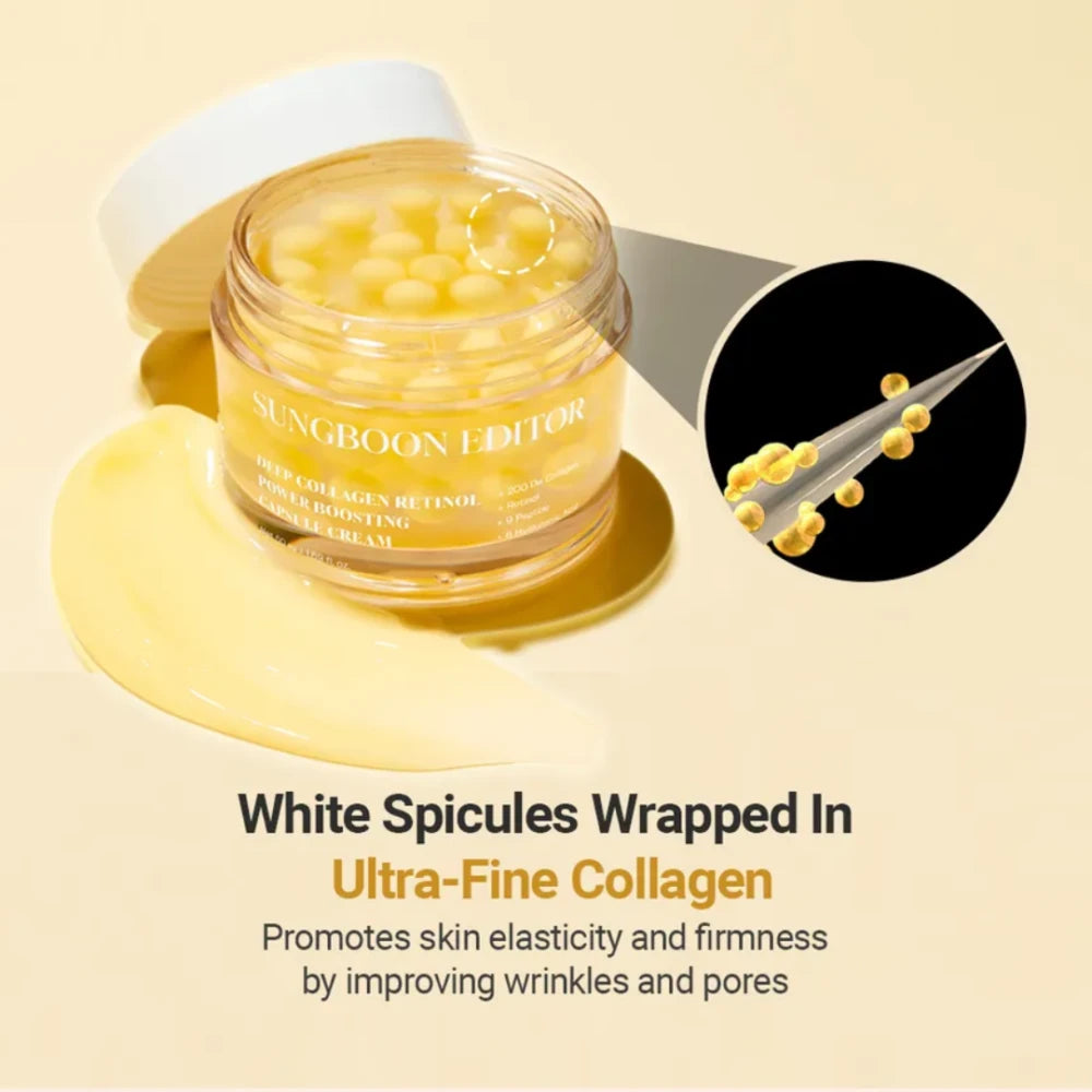 Deep Collagen Retinol Power Boosting Capsule Cream