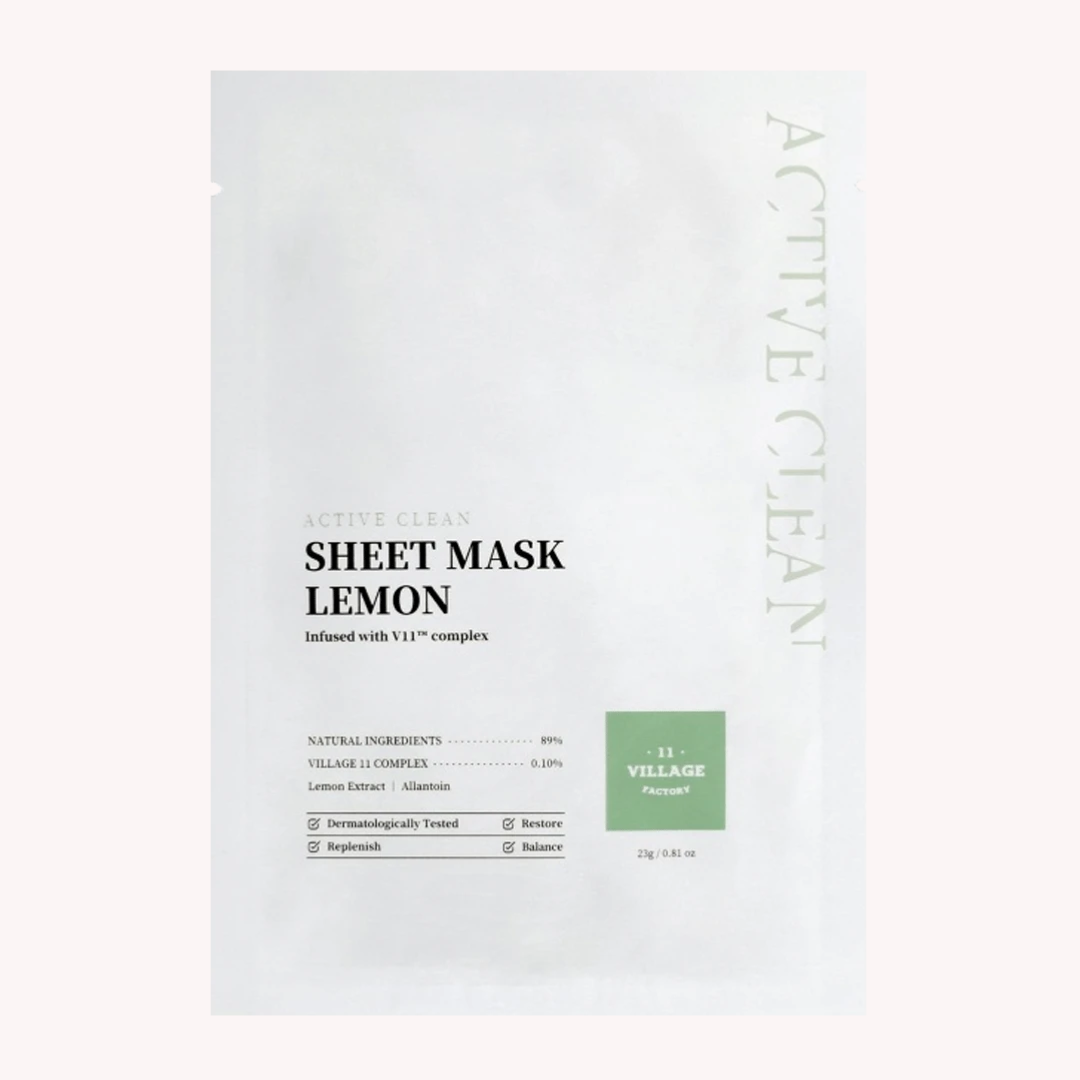 Active Clean Sheet Mask Lemon
