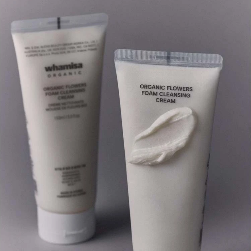 Organic Flowers Foam Cleansing Cream