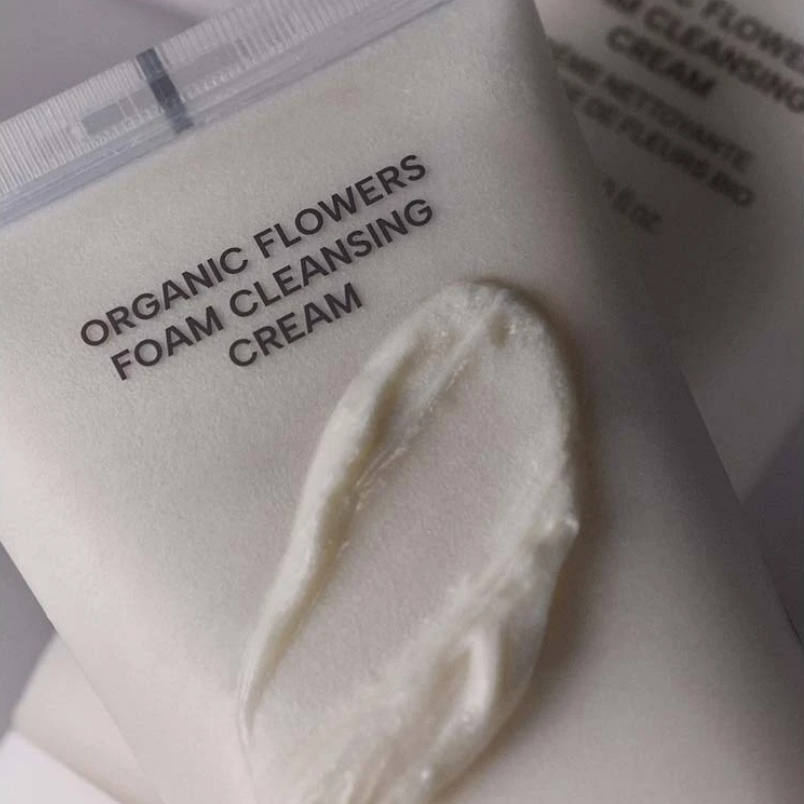 Organic Flowers Foam Cleansing Cream