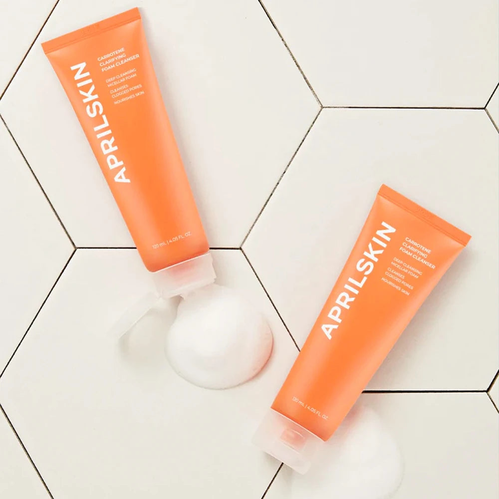 Real Carrotene Acne Foam Cleanser