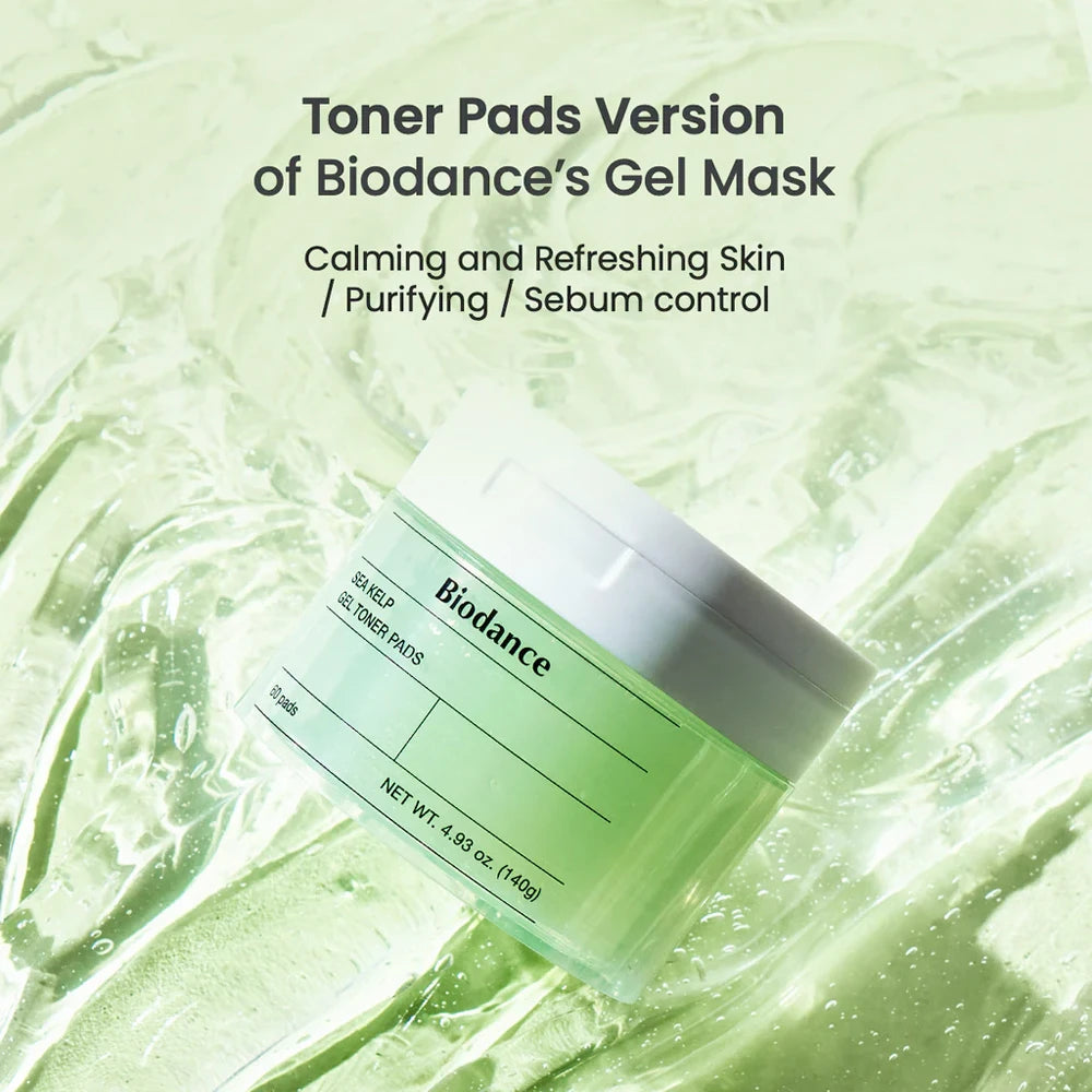 Sea Kelp Gel Toner Pads