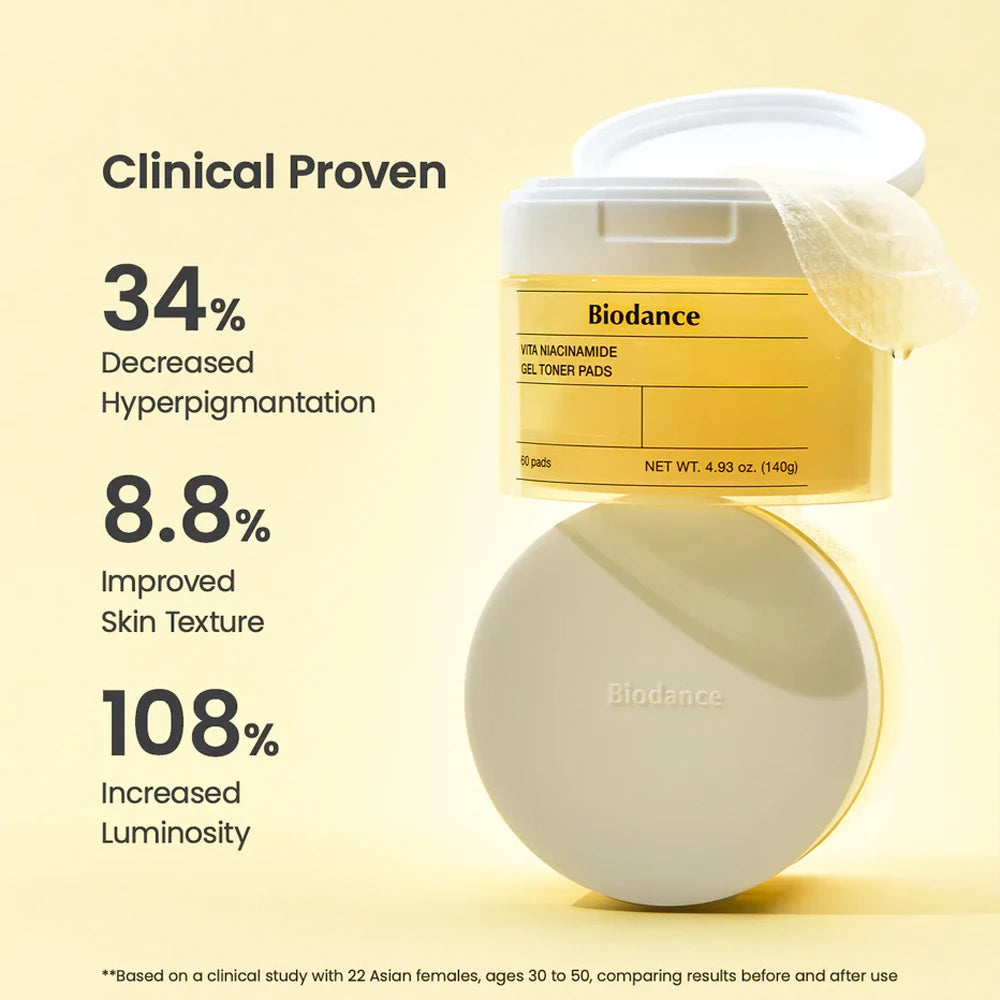 Vita Niacinamide Gel Toner Pads