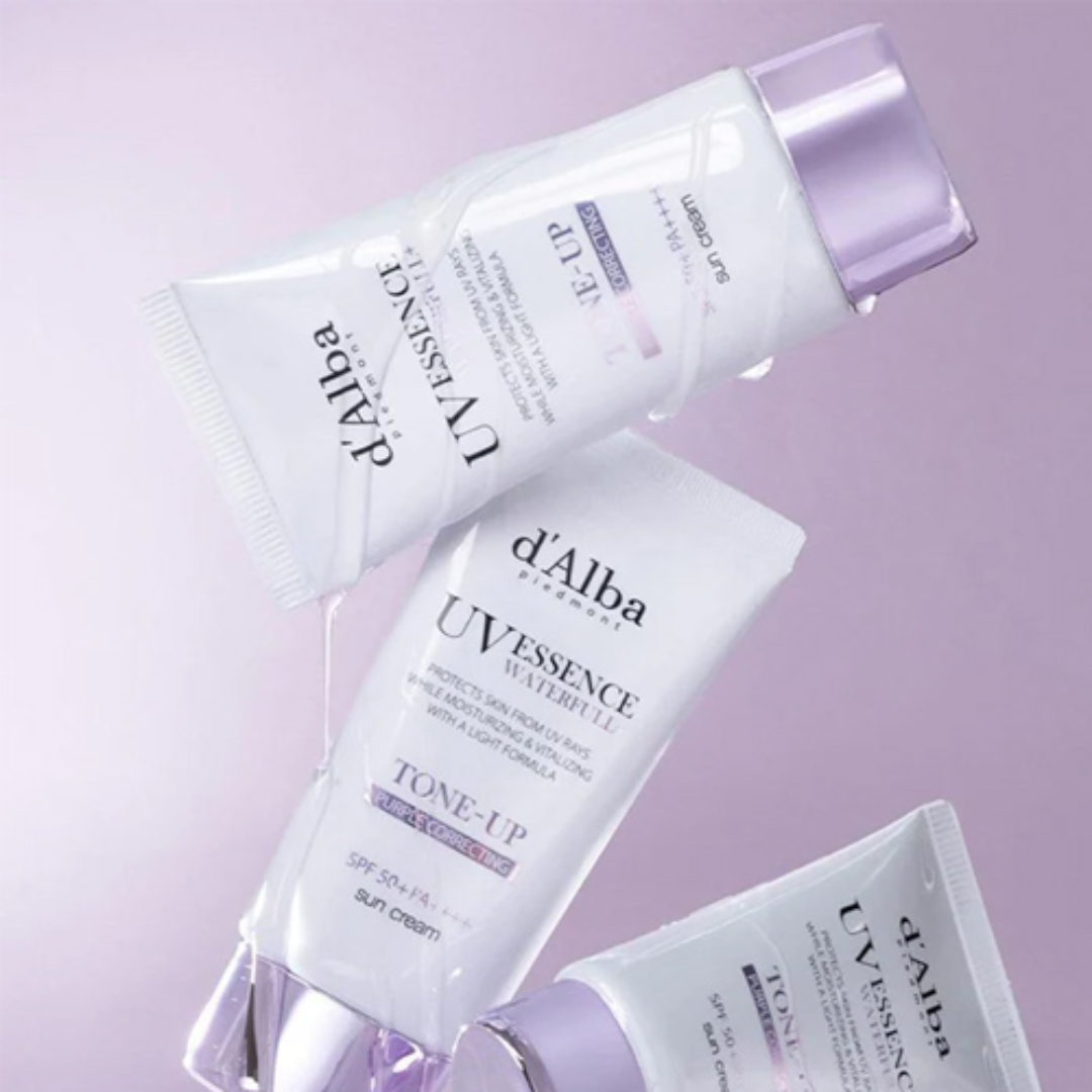 Waterfull Tone Up Sun Cream - Purple
