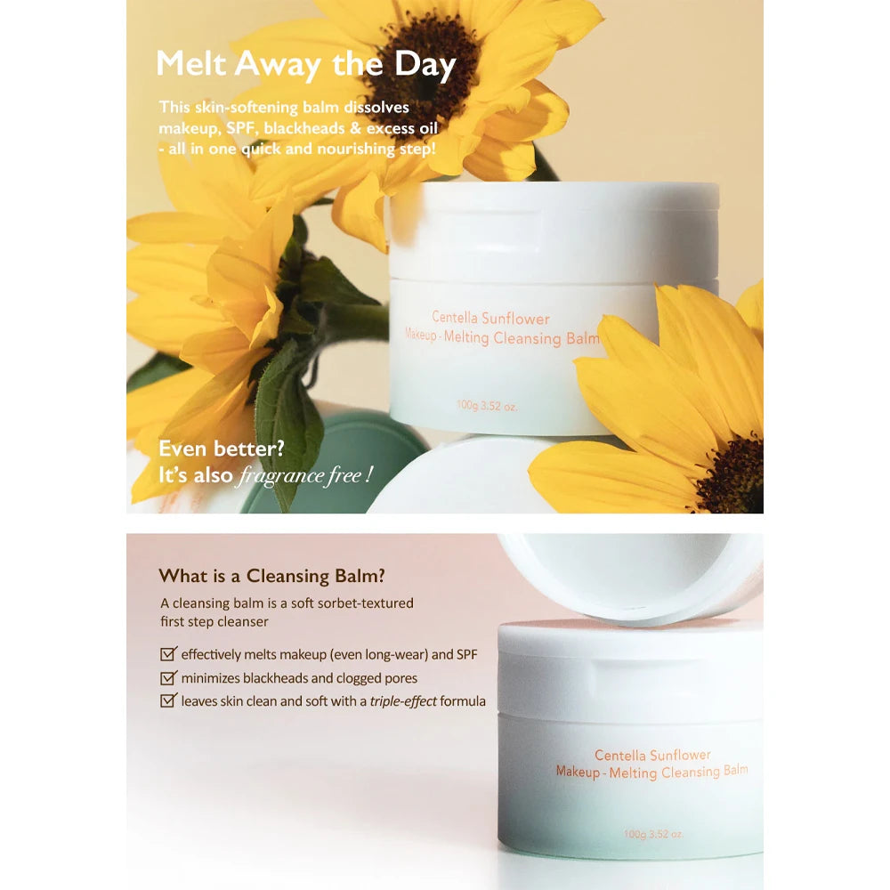 Centella Sunflower Makeup Melting Cleansing Balm