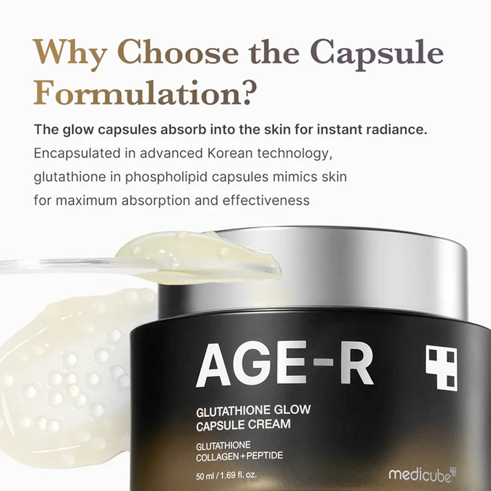 Age-R Glutathione Glow Capsule Cream