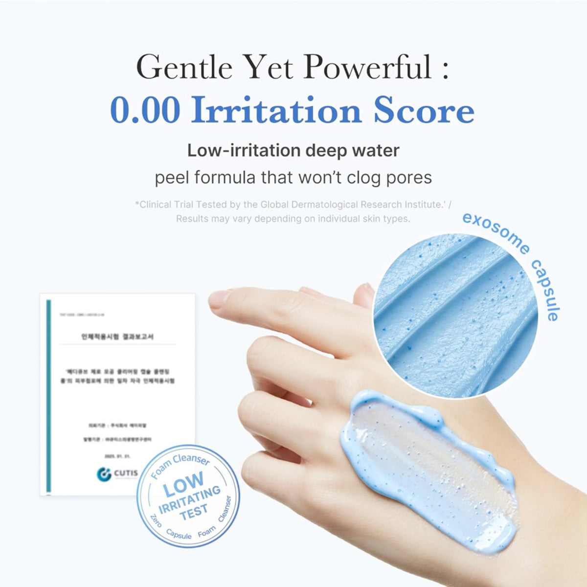 Zero Pore SA Clearing Capsule Cleansing Foam