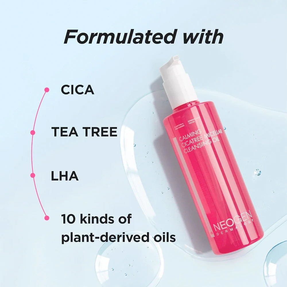 Dermalogy Calming Cica Tree Micellar Cleansing Oil