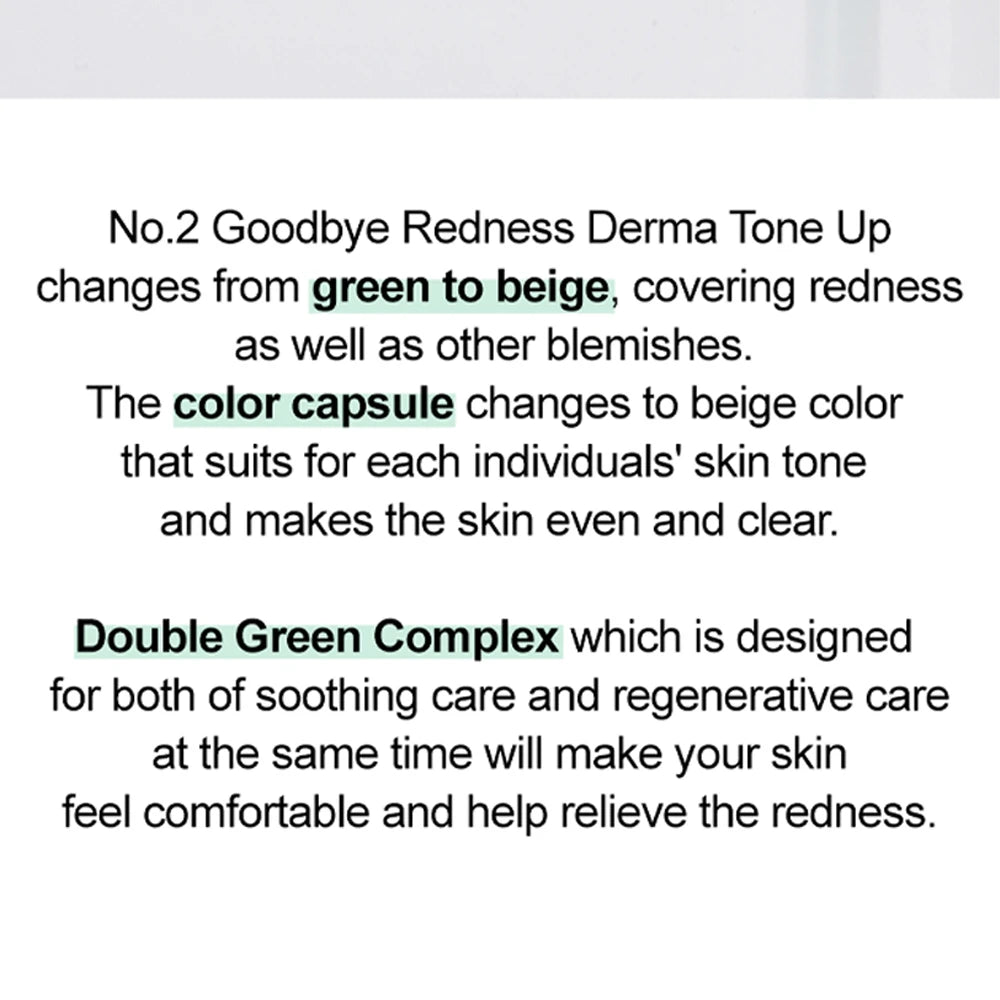 No.2 Goodbye Redness Derma Tone Up