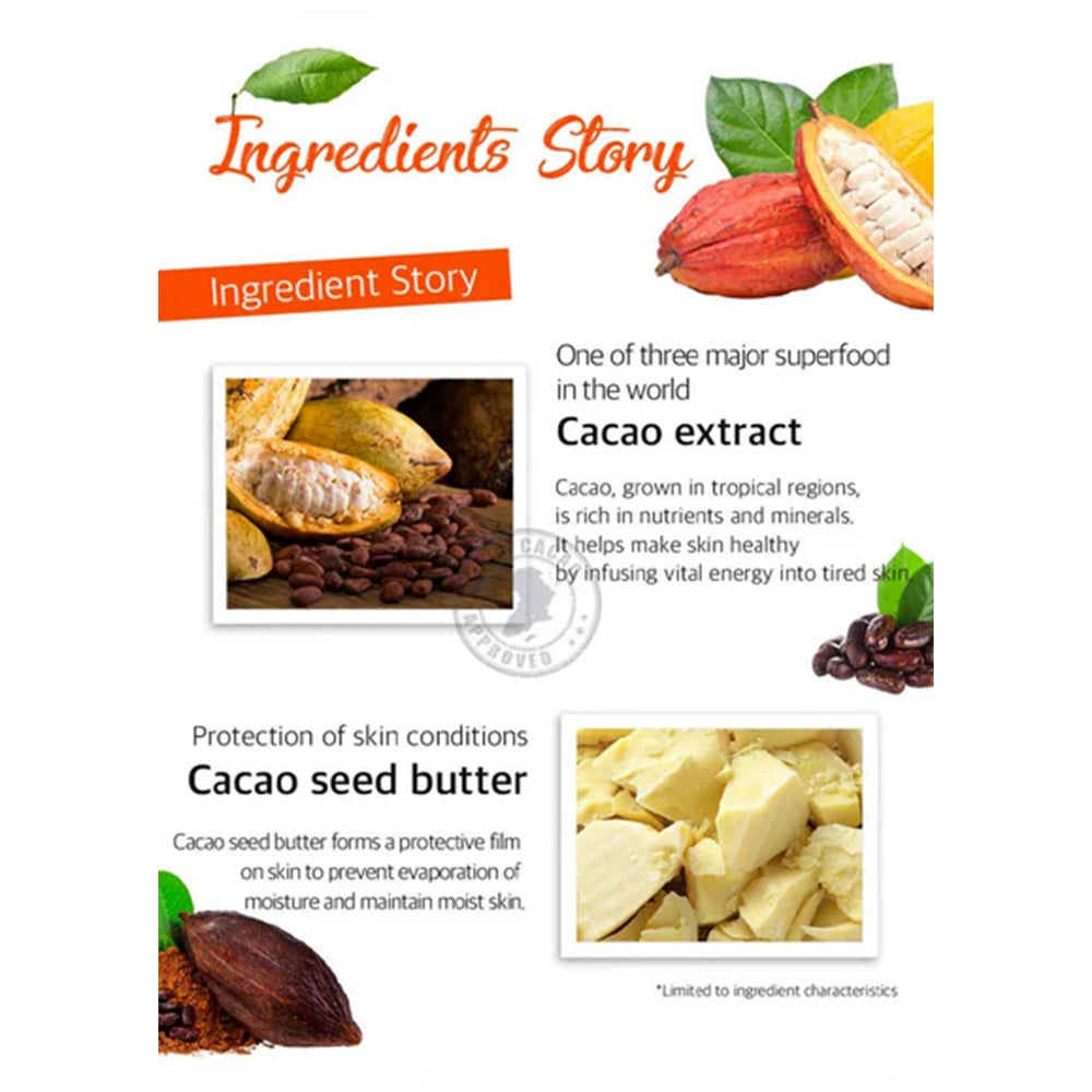 Cacao Energizing Hydrogel Eye Mask