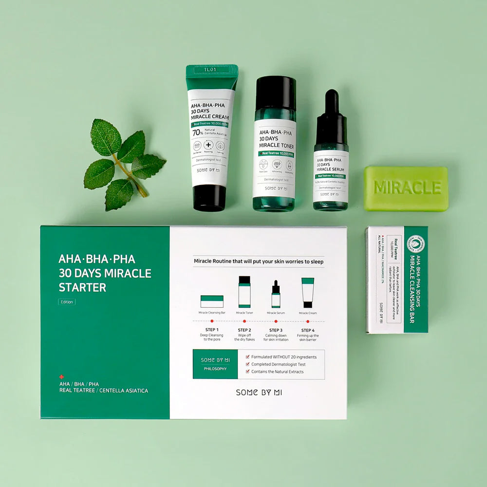 AHA BHA PHA 30 Days Miracle Starter Kit Edition