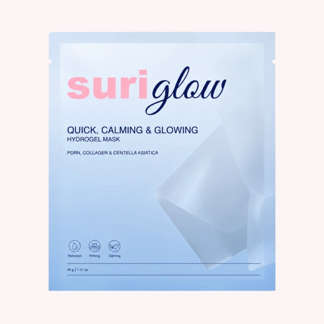 Quick Calming and Glowing Hydrogel Mask