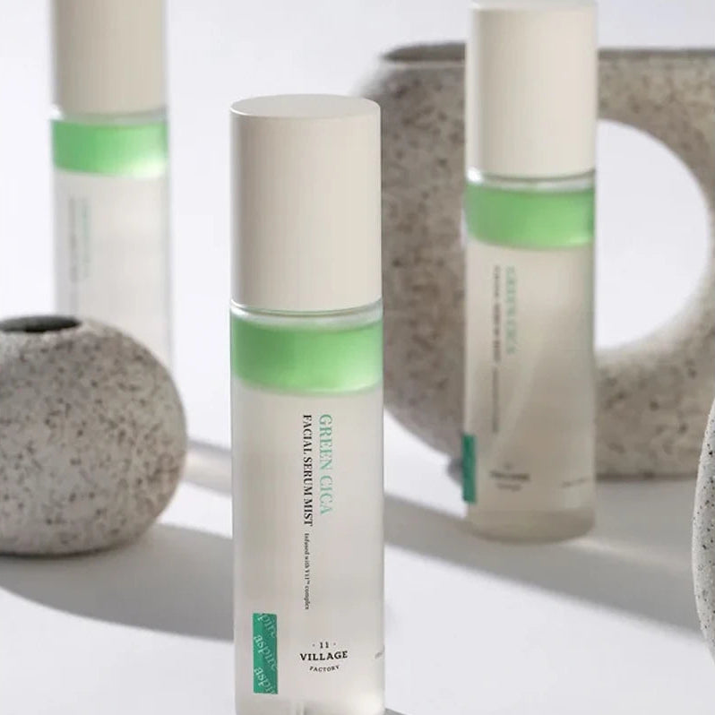 Fresh Dewy Green Cica Facial Serum Mist