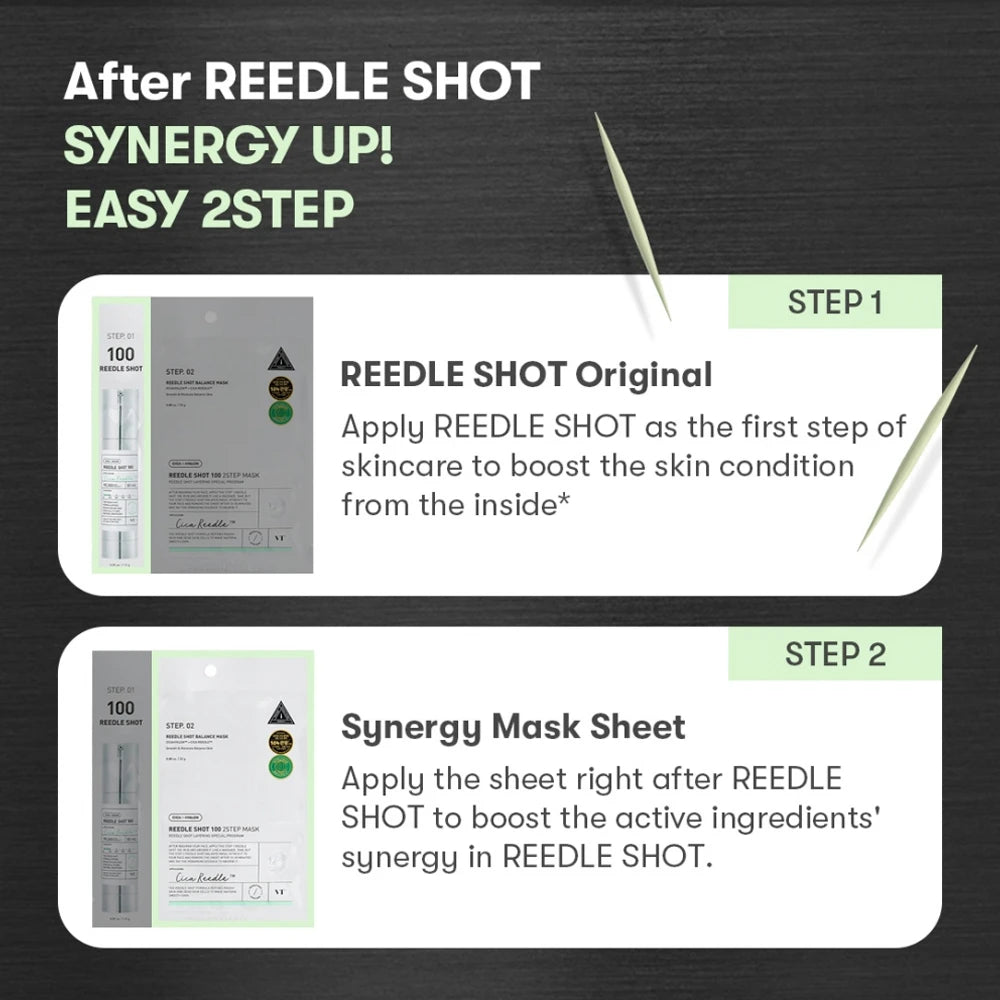 Reedle Shot 100 2-Step Mask