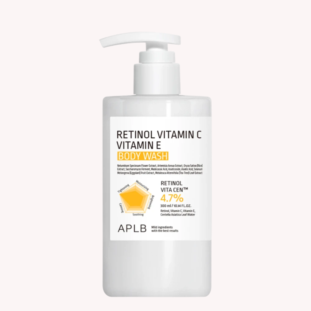Retinol Vitamin C Vitamin E Body Wash