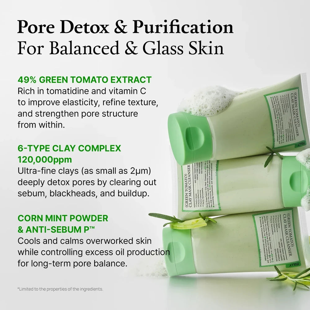 Green Tomato Clay Mask Cleanser