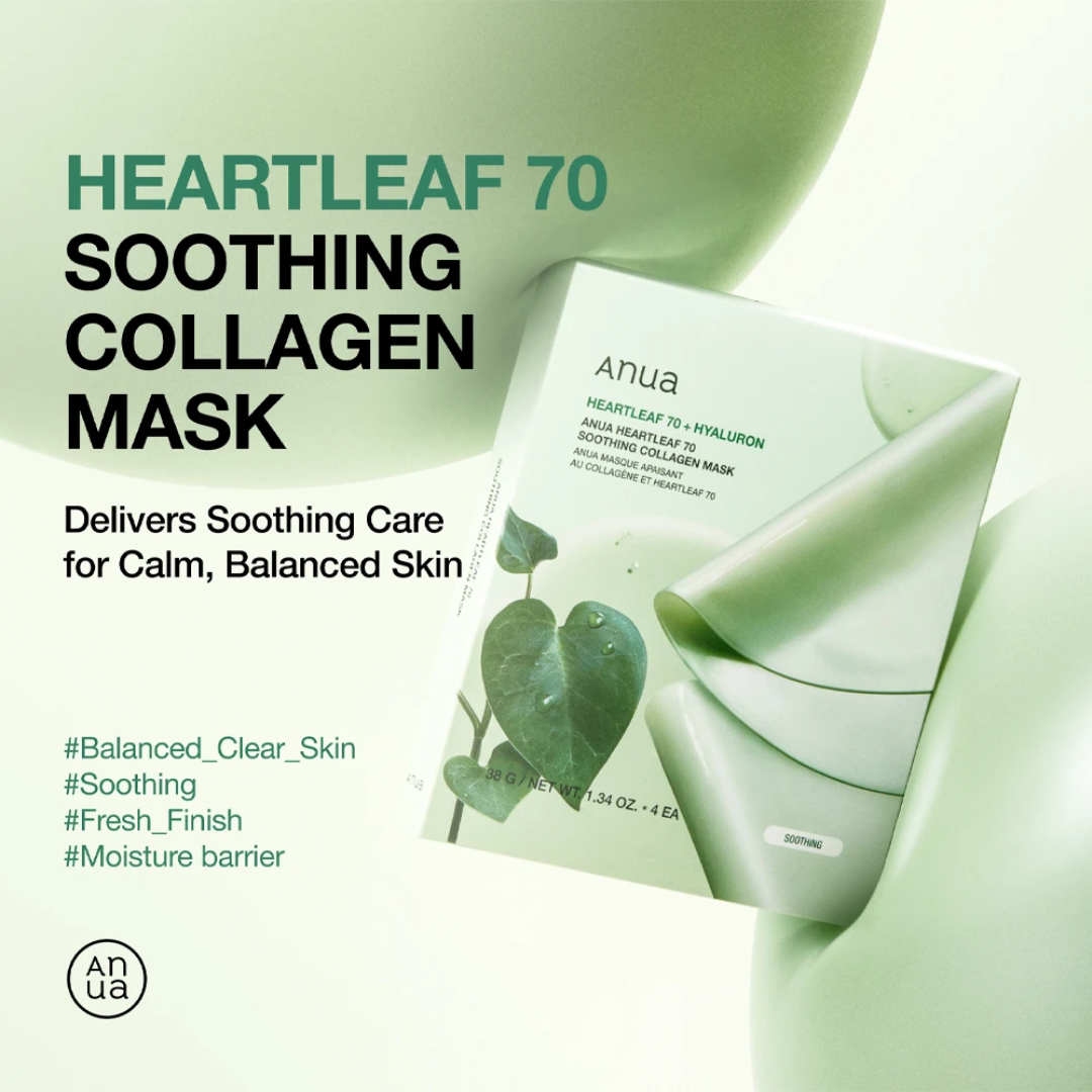 Heartleaf 70 Soothing Collagen Mask