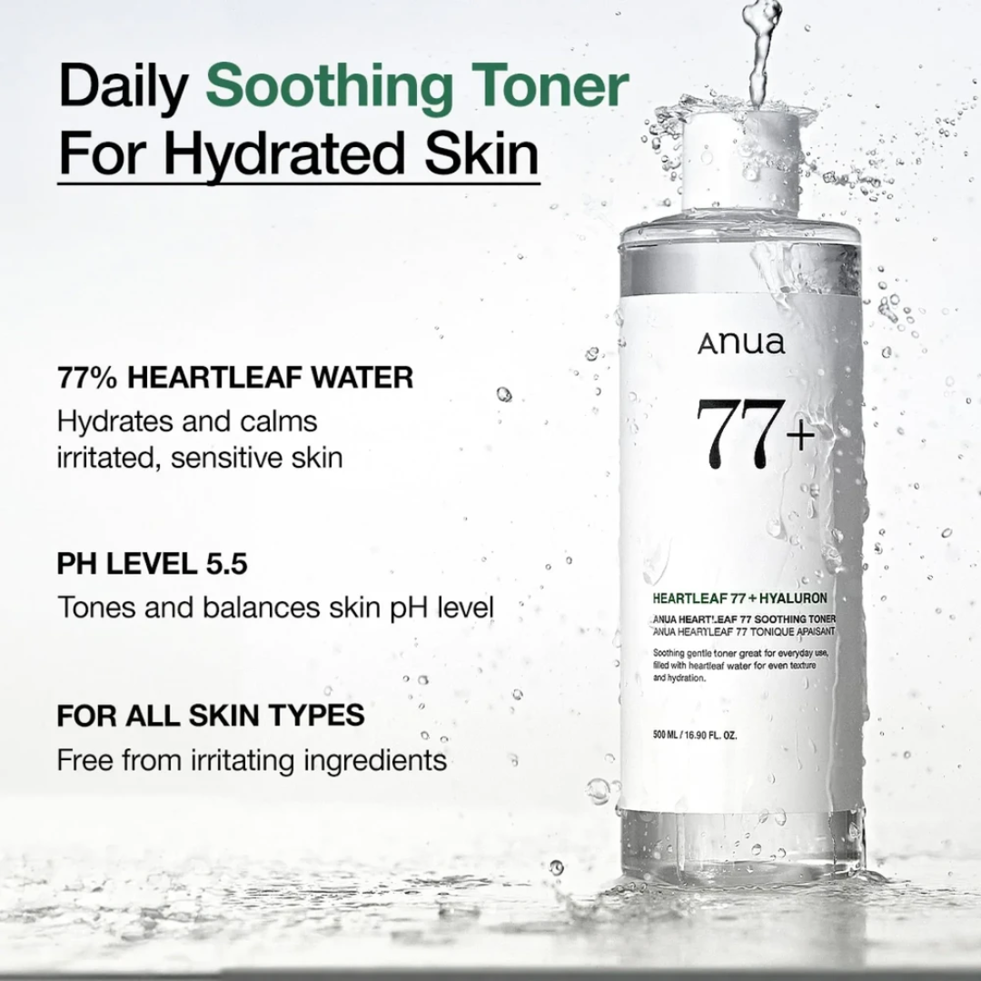 Heartleaf 77+ Soothing Toner