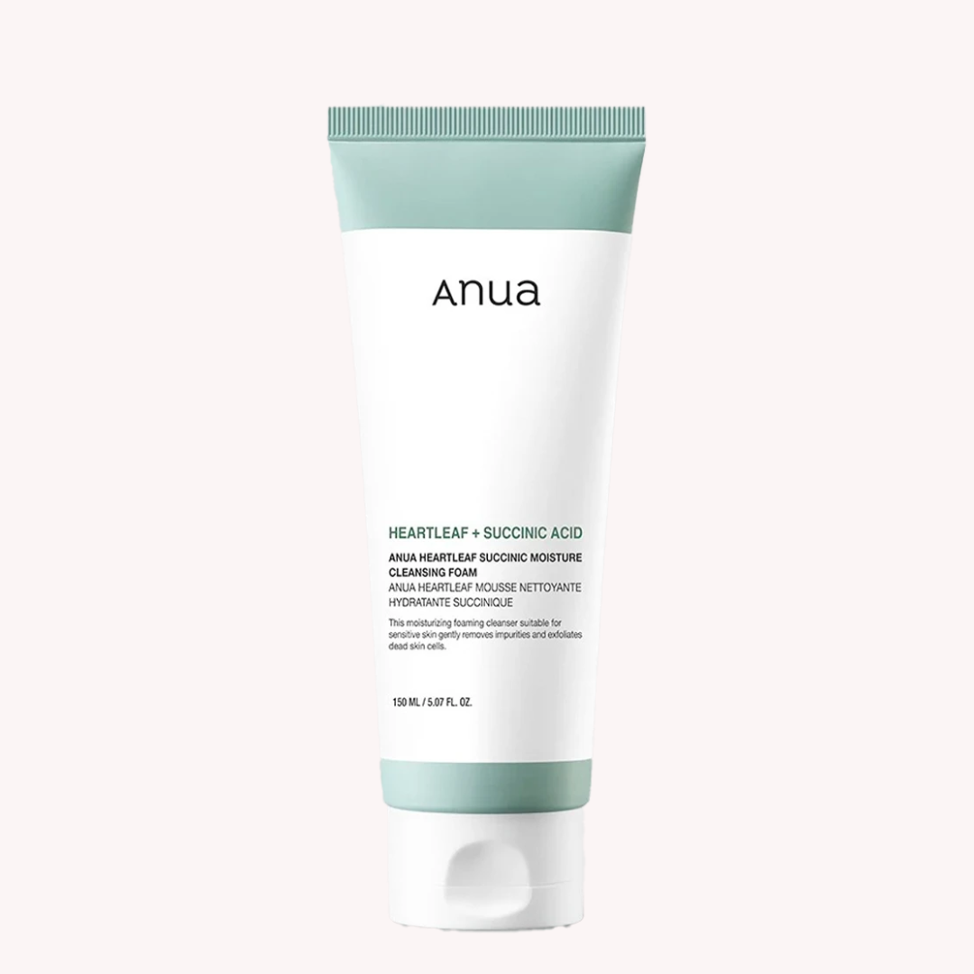 Heartleaf Succinic Moisture Cleansing Foam