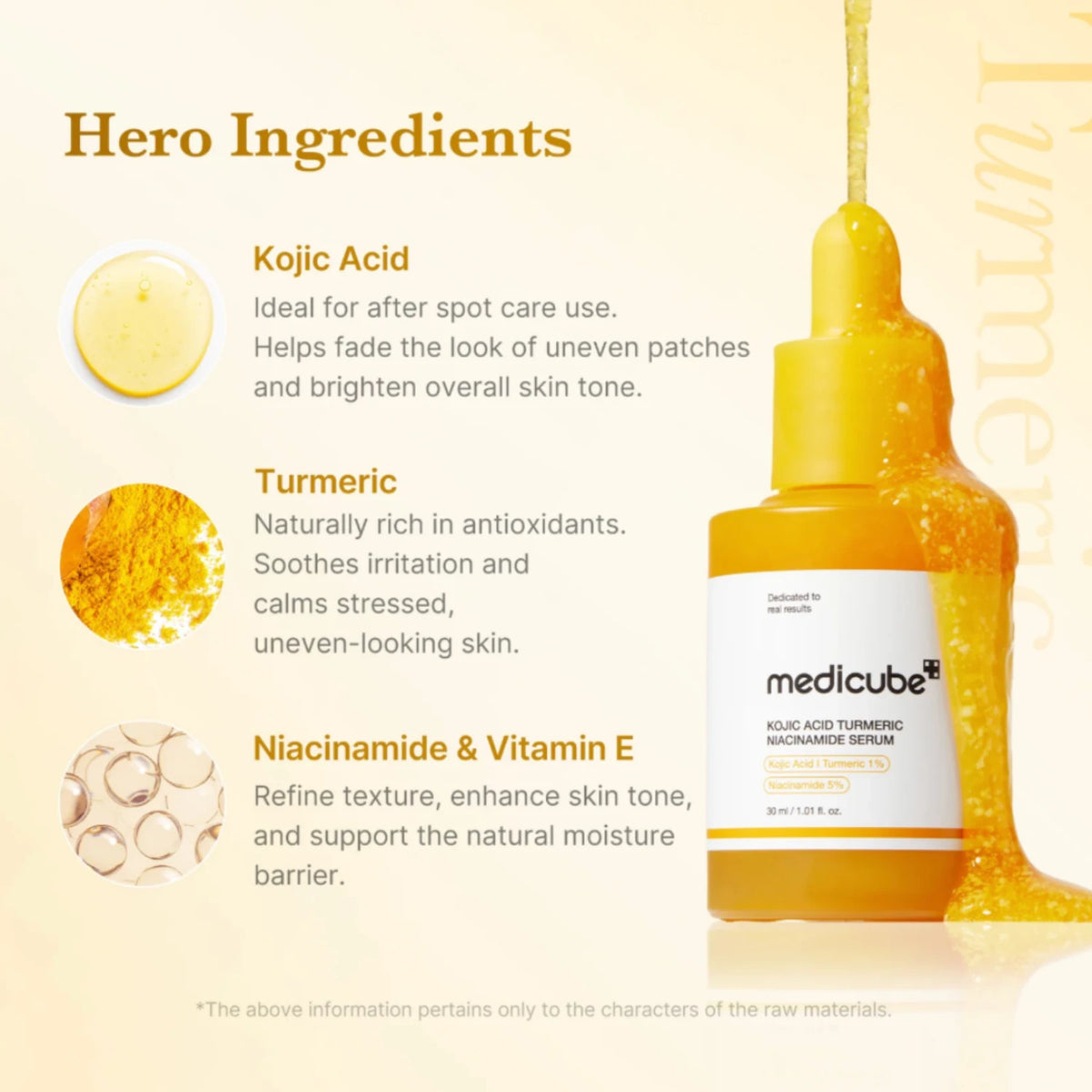 Kojic Acid Turmeric Niacinamide Serum