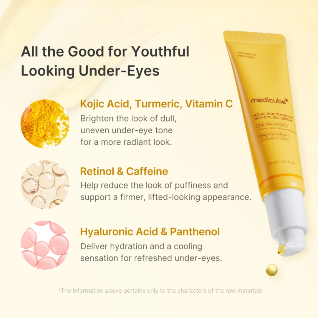 Kojic Acid Turmeric Vita Eye Gel Serum