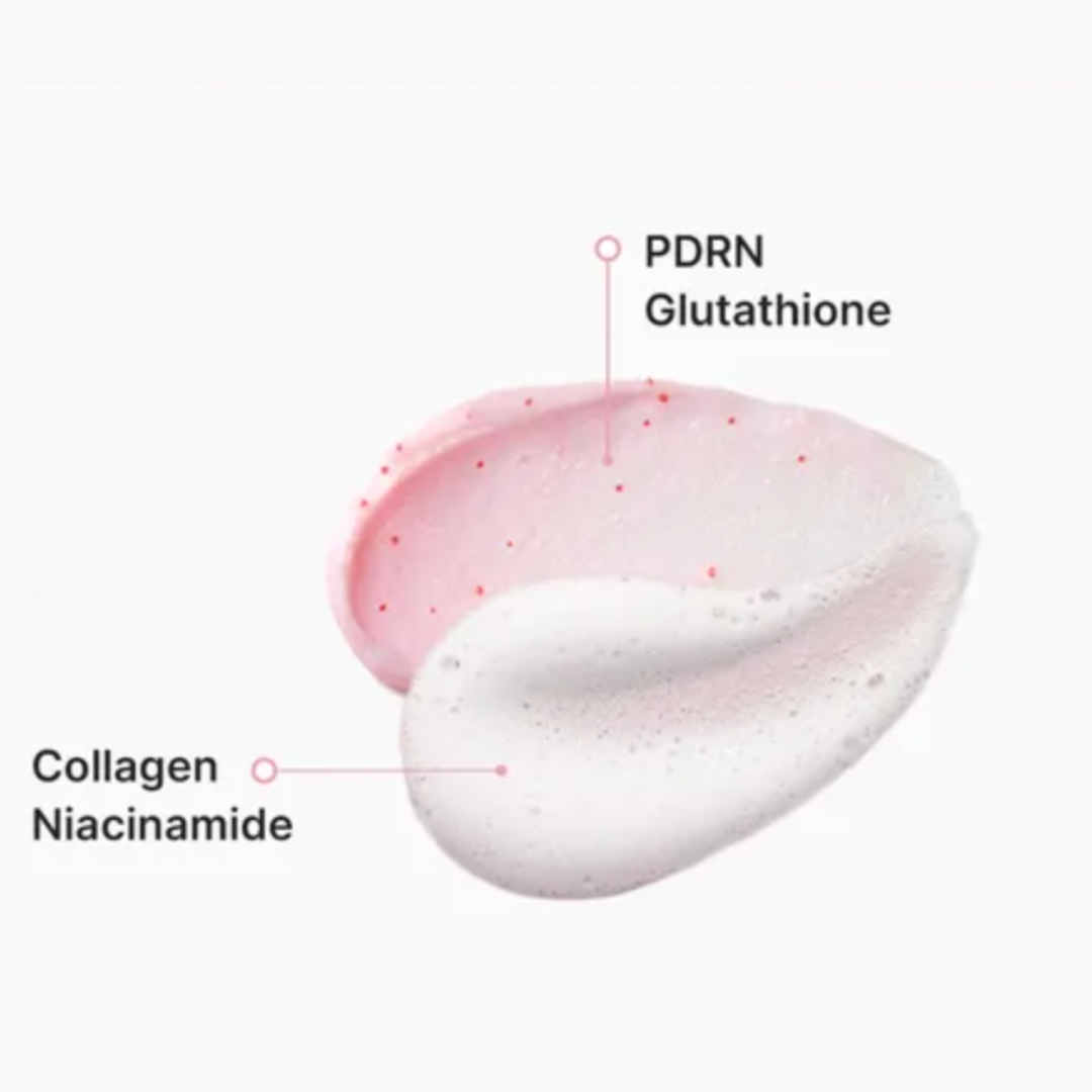 PDRN Pink Glutathione Capsule Cleansing Foam