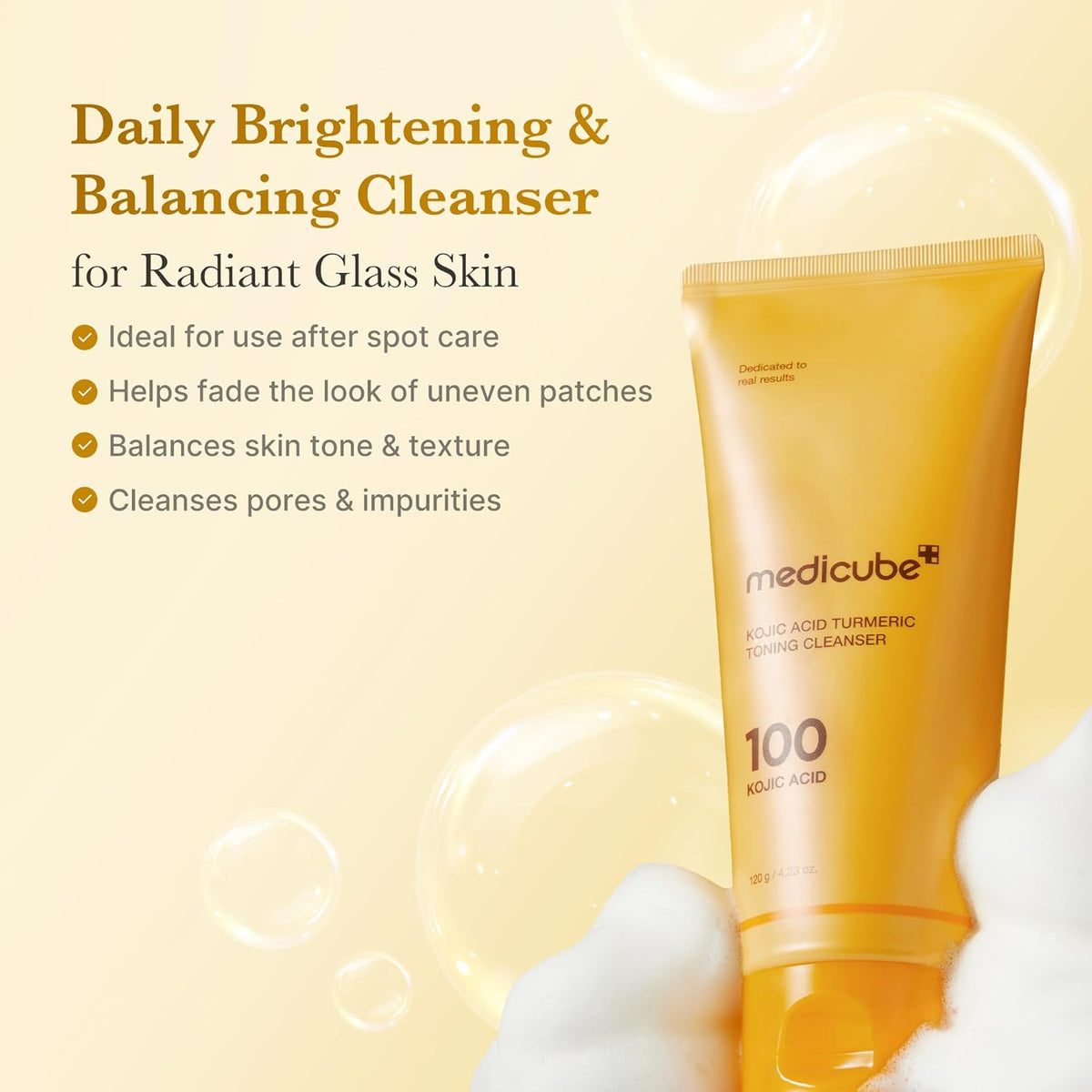 Kojic Acid Turmeric Toning Cleanser