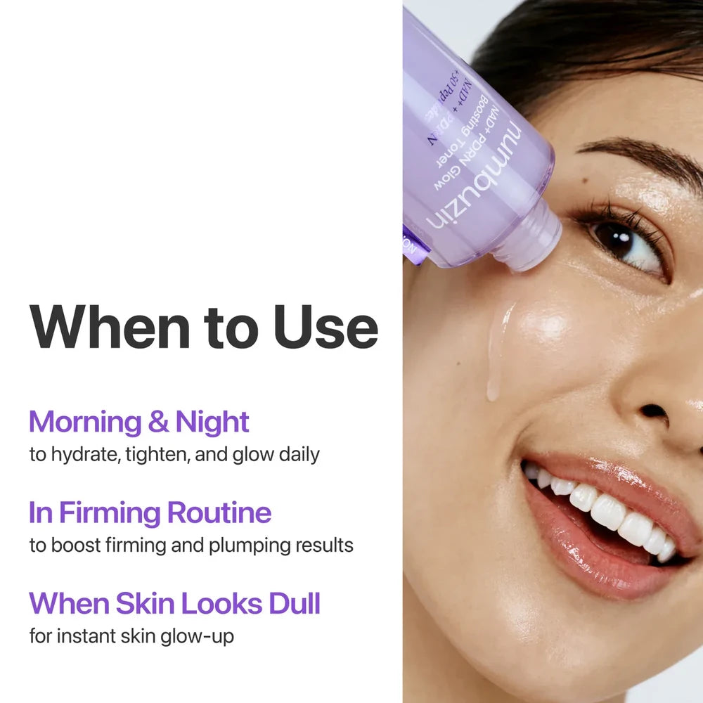No. 9 NAD PDRN Glow Boosting Toner