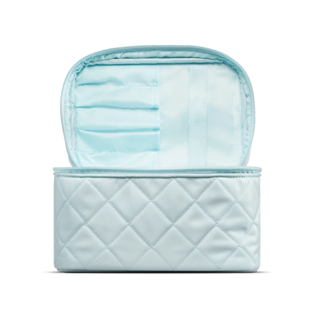 Beautyboks i quiltet nylon
