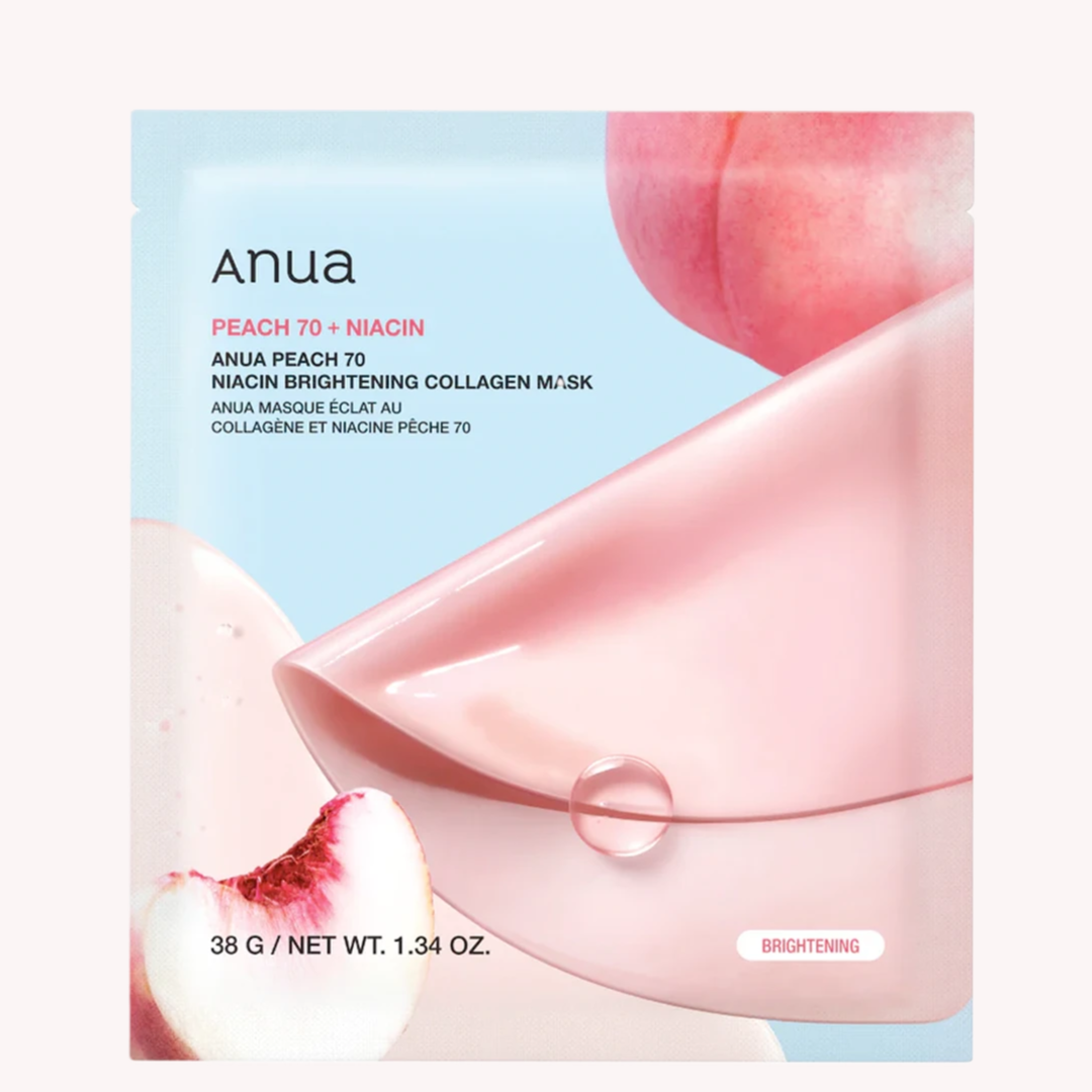 Peach 70 Niacin Brightening Collagen Mask