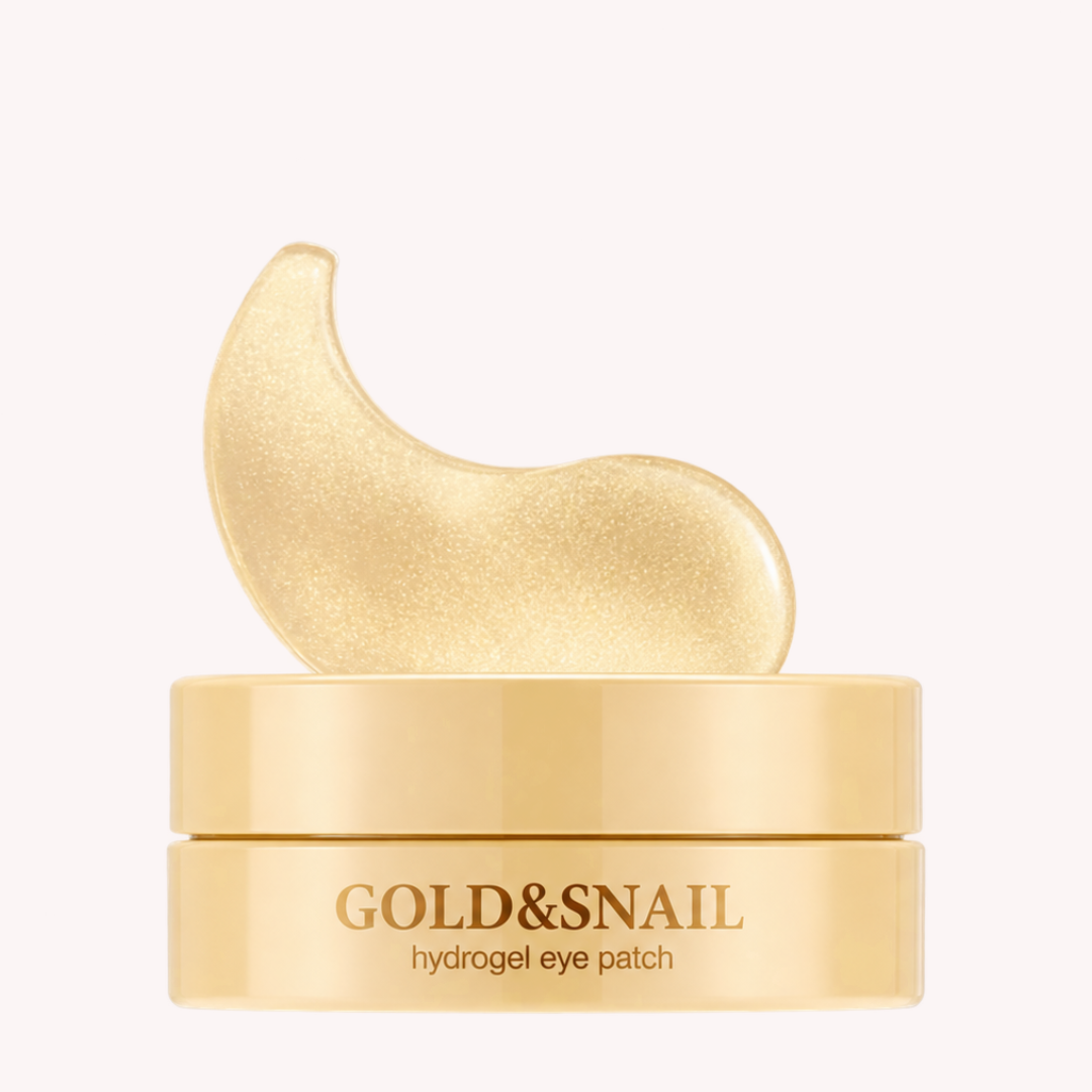 Gold Snail Eye Patches