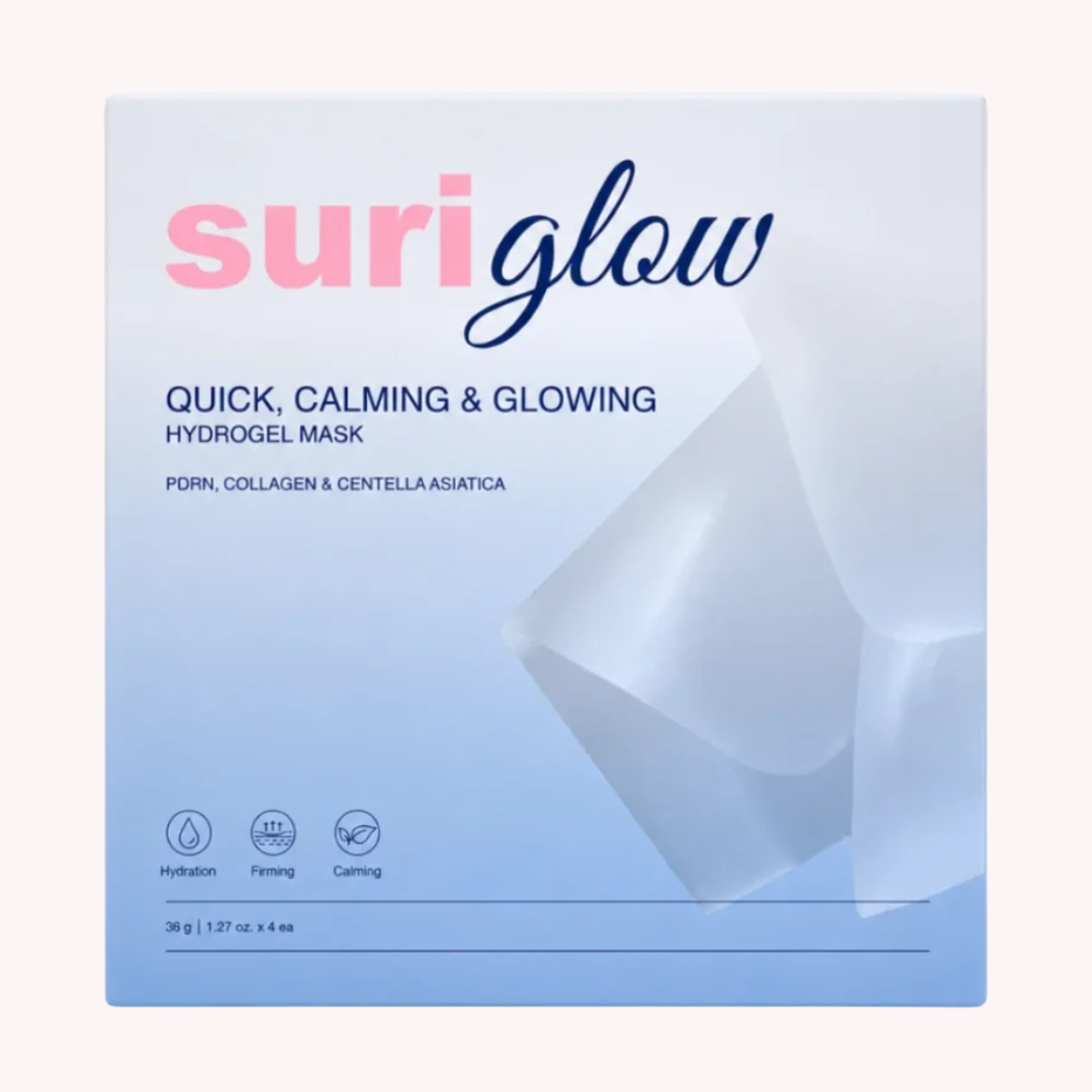 Quick Calming and Glowing Hydrogel Mask