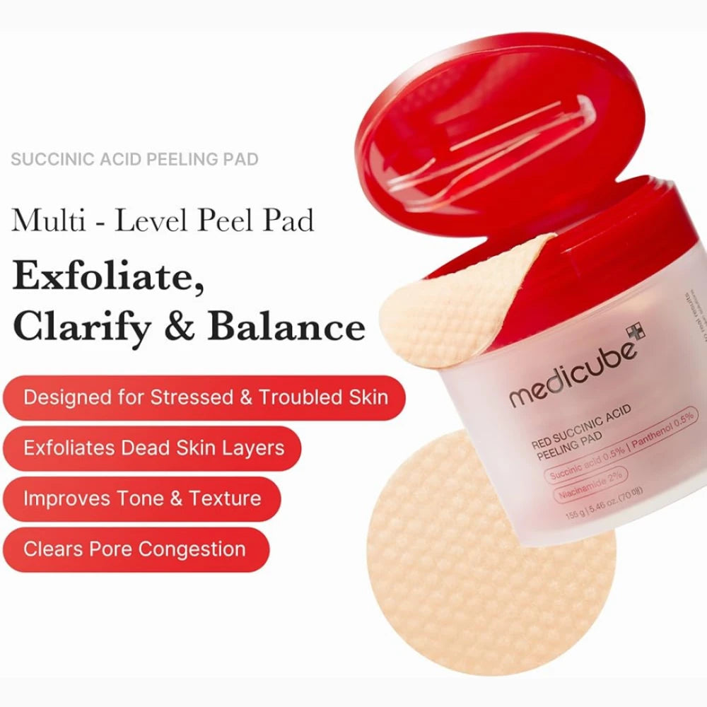 Red Succinic Peeling Pad