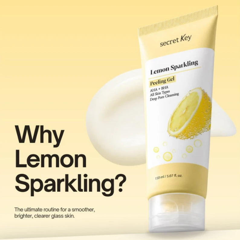 Lemon Sparkling Peeling Gel